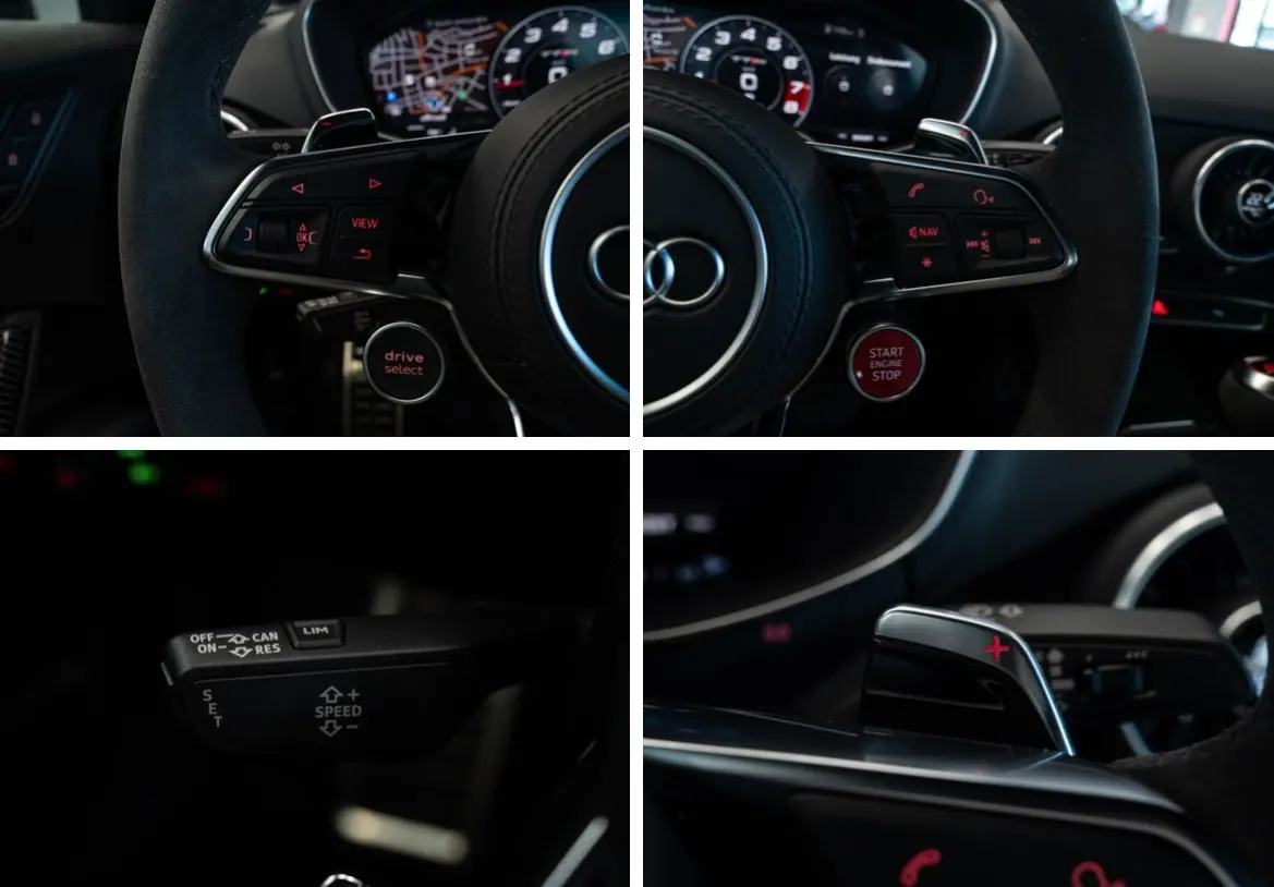 Audi TT RS Coupé 2.5 TFSI quattro ABT 470 ch • 1ère Main - 15 400 km • Matrix • OLED • B&O • Carbone • 20"