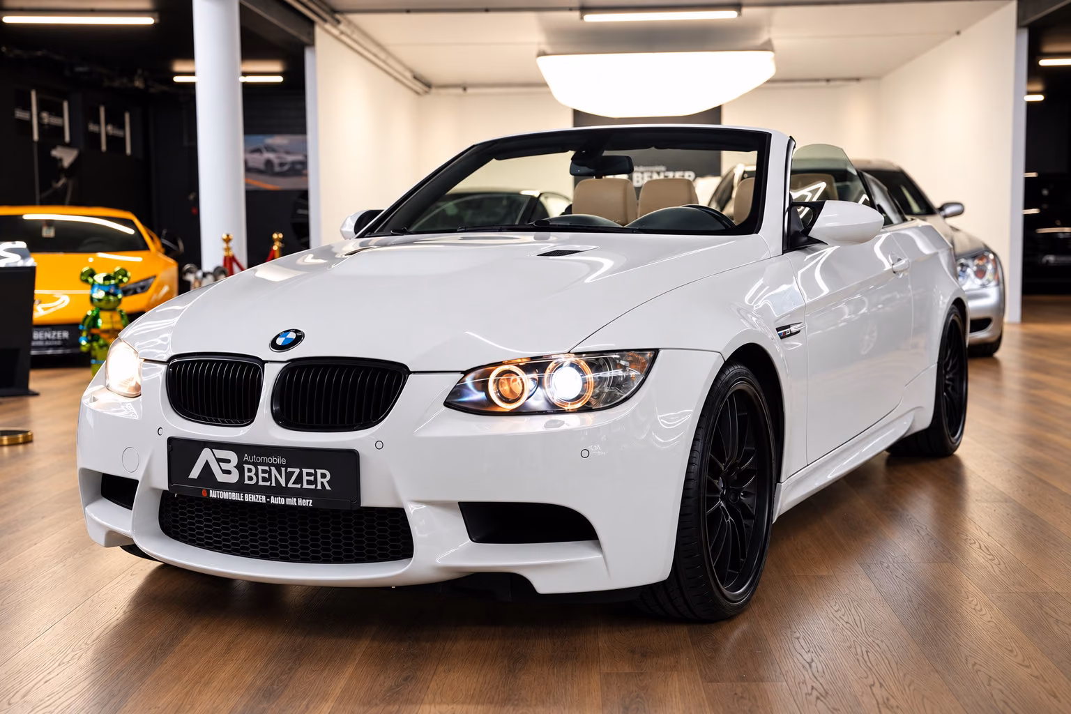 BMW M3 E93 CABRIOLET 4.0 V8 420 CH – BVA – CUIR – M DRIVE – 120 000 KM