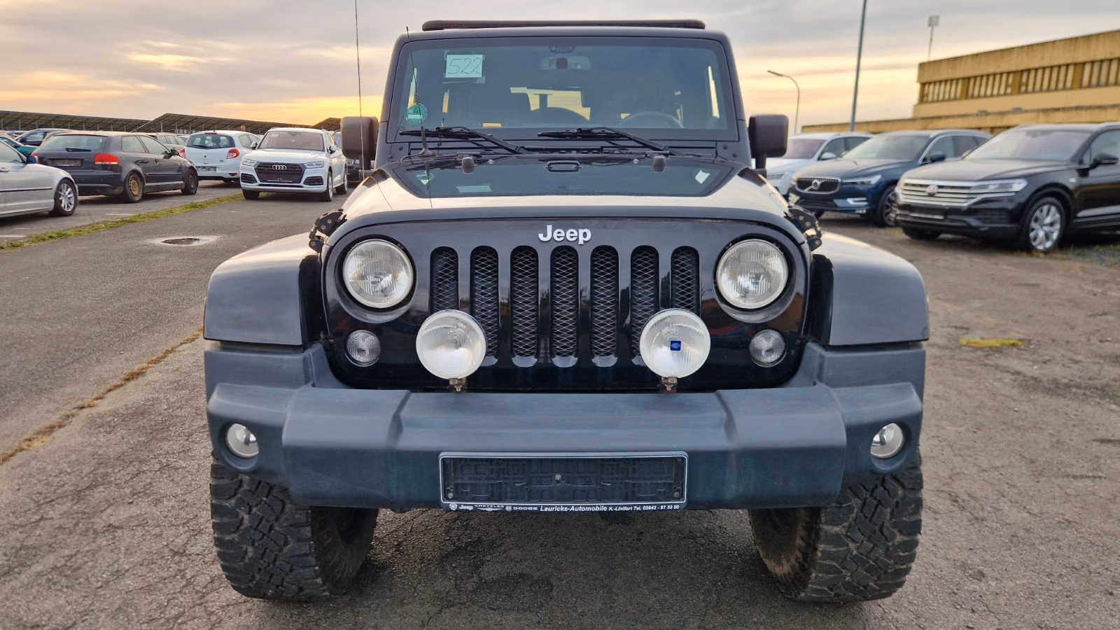 Jeep Wrangler 2.8 CRD Sahara | 200 ch | BVA | Intérieur cuir | GPS | Caméra de recul | Sièges chauffants | Galerie de toit