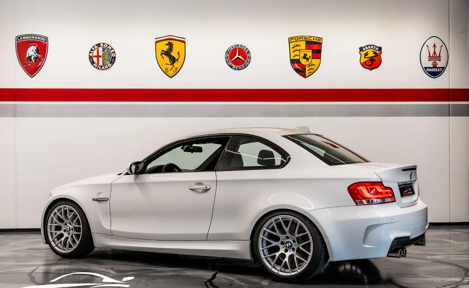 BMW 1M Coupé 3.0 biturbo 340 ch • Boîte manuelle 6 • KW V3 • Cuir • Harman Kardon
