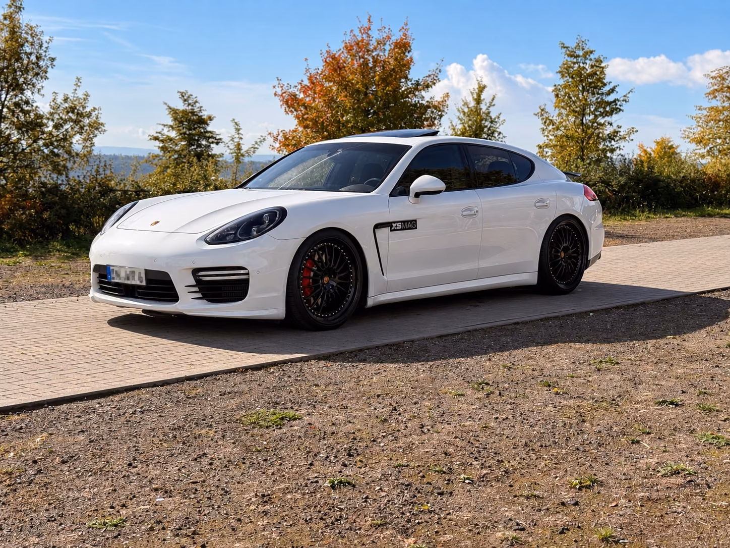 PORSCHE PANAMERA TURBO 4.8 V8 519ch PDK 4x4 - JANTES HAMANN 22" - CUIR - SIÈGES CHAUFFANTS ET VENTILÉS - TOIT OUVRANT - BOSE