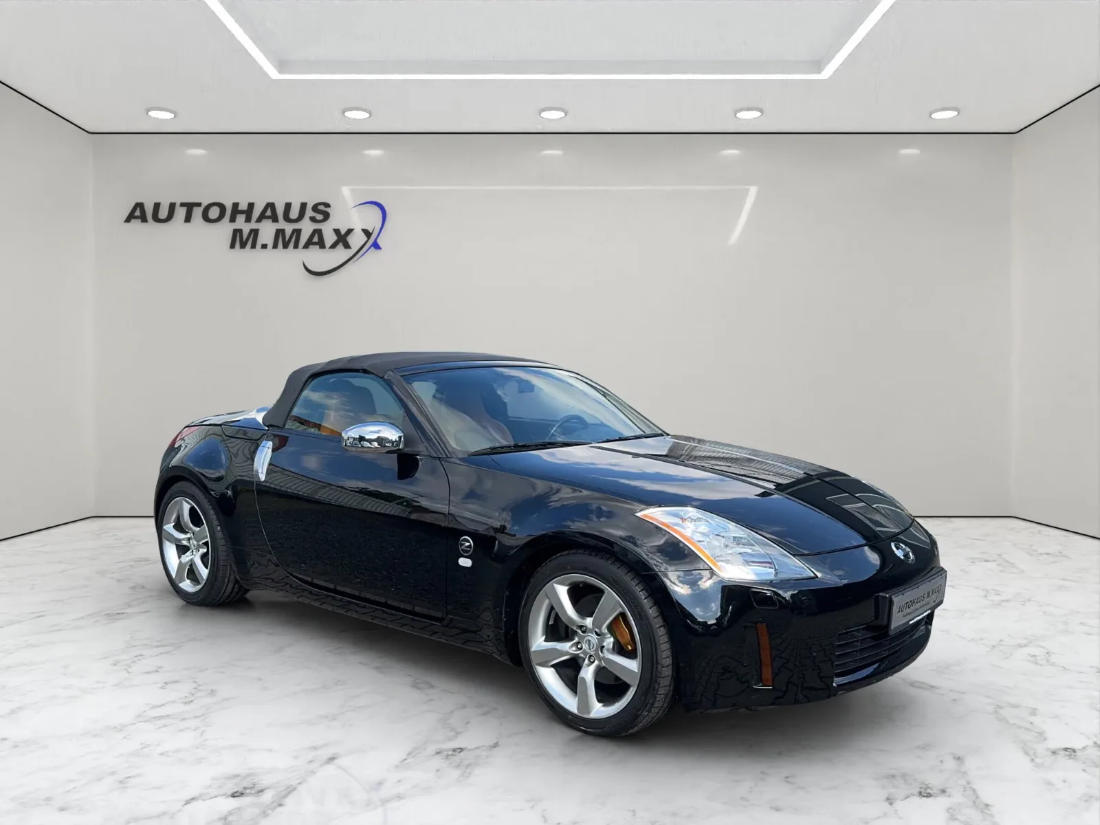 NISSAN 350Z ROADSTER 3.5 V6 280ch PACK PREMIUM - CUIR ALCANTARA ORANGE - BOSE - SIÈGES CHAUFFANTS - FREINS BREMBO