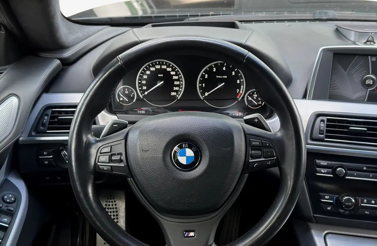 BMW 650i xDrive Gran Coupé V8 450 ch • 69 000 km • Bang & Olufsen • Head-up • Toit ouvrant • Soft Close
