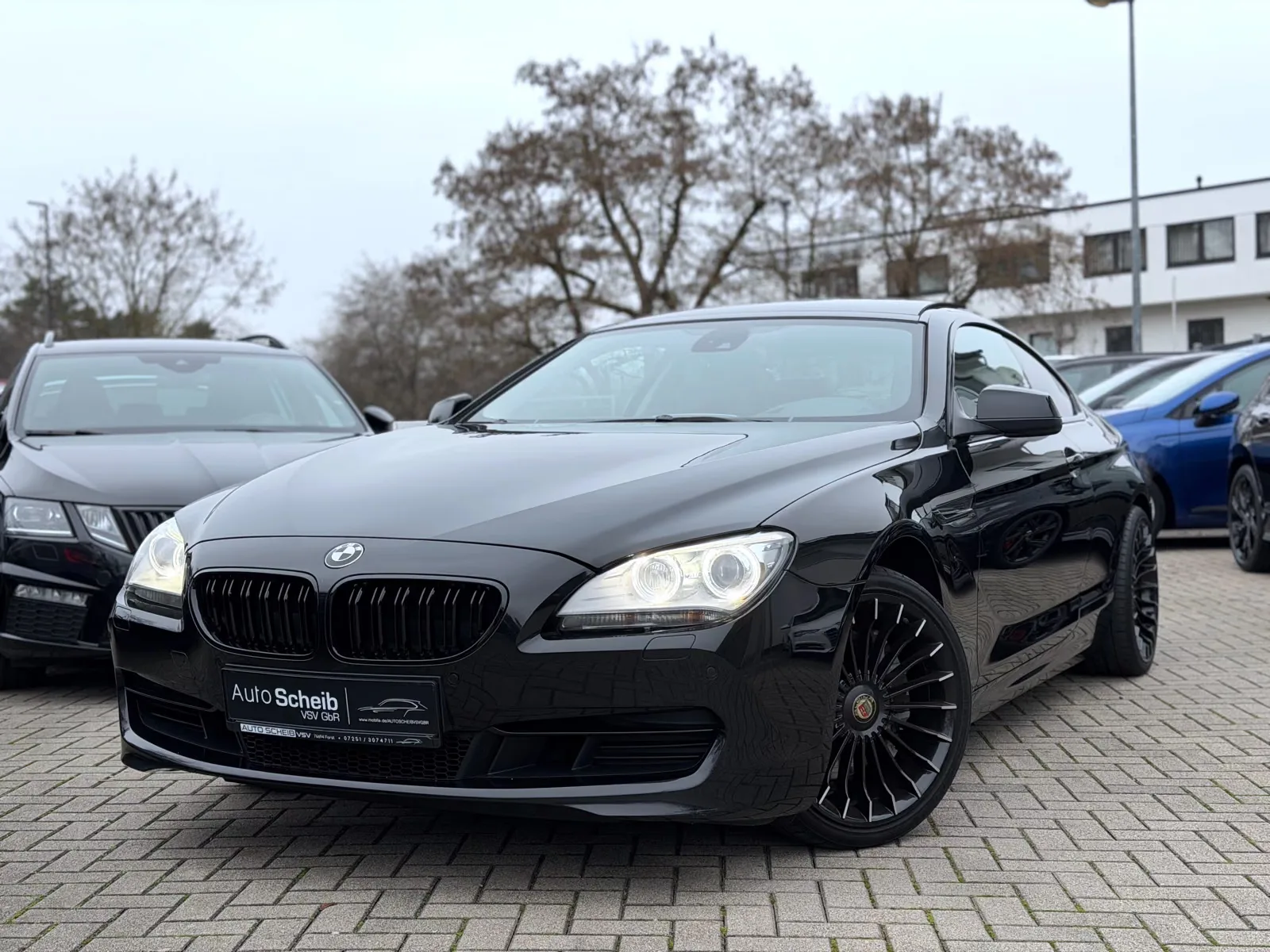 BMW 640i COUPÉ 3.0 320ch BVA - CUIR NAPPA - TOIT PANORAMIQUE - AFFICHAGE TÊTE HAUTE - CAMÉRA DE RECUL - JANTES ALPINA