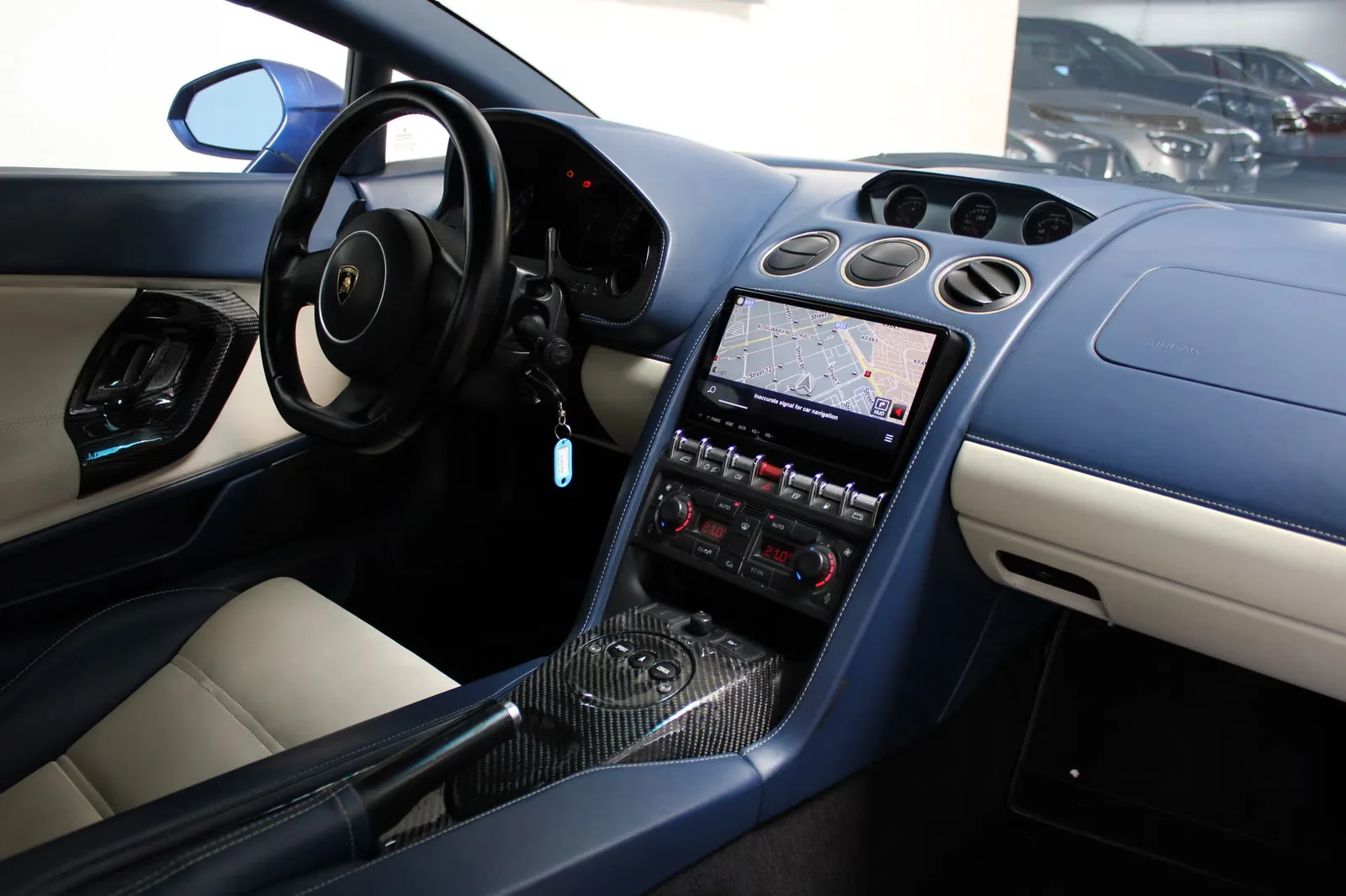 Lamborghini Gallardo LP 550-2 V10 550 ch • Phase 2 - Propulsion • E-Gear • 71 500 km • Cuir