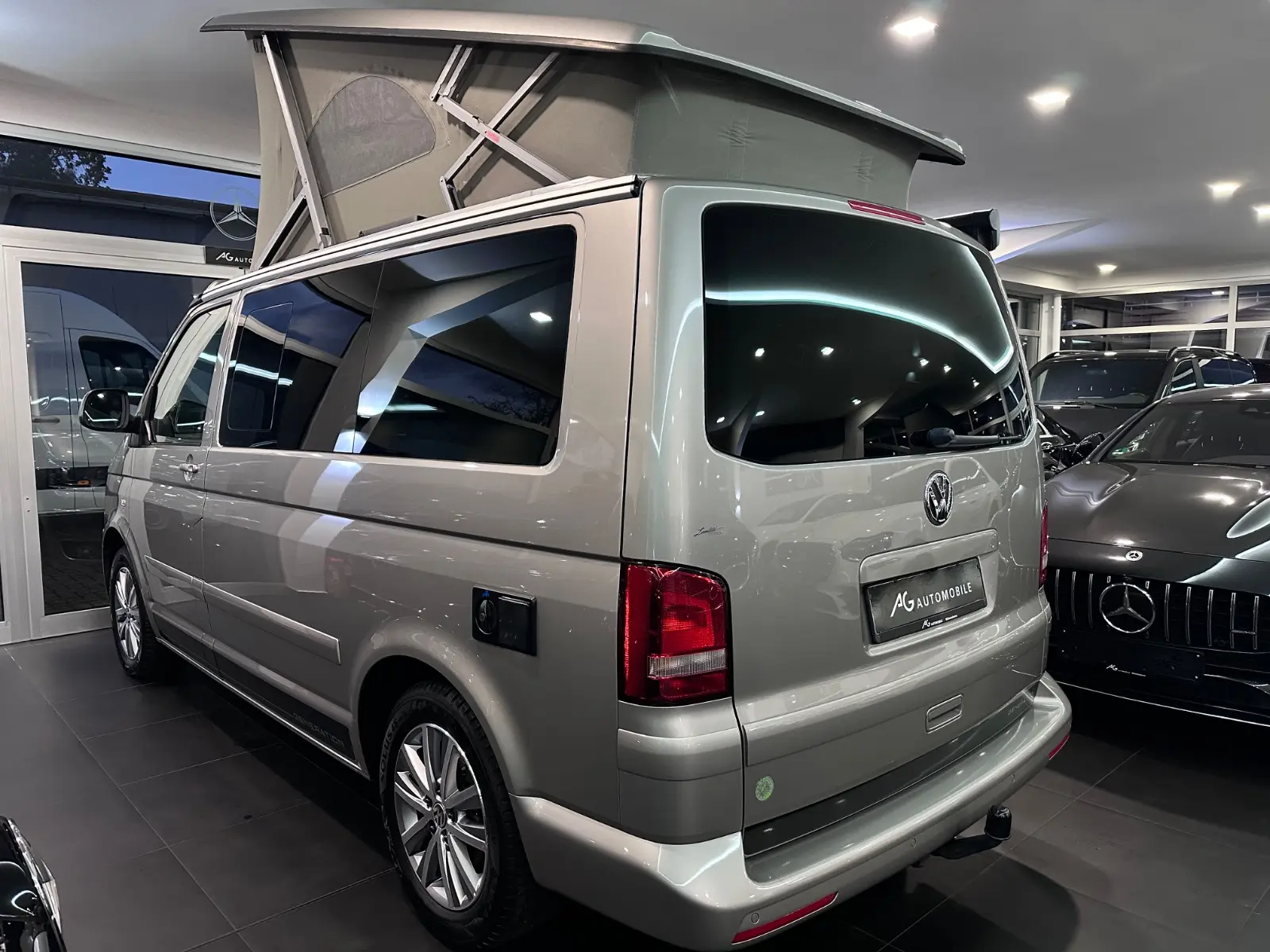 VOLKSWAGEN T5 CALIFORNIA AUFSTELLDACH 4MOTION KÜCHE-DSG-LED | 179 ch | 4X4 | VOLANT EN CUIR