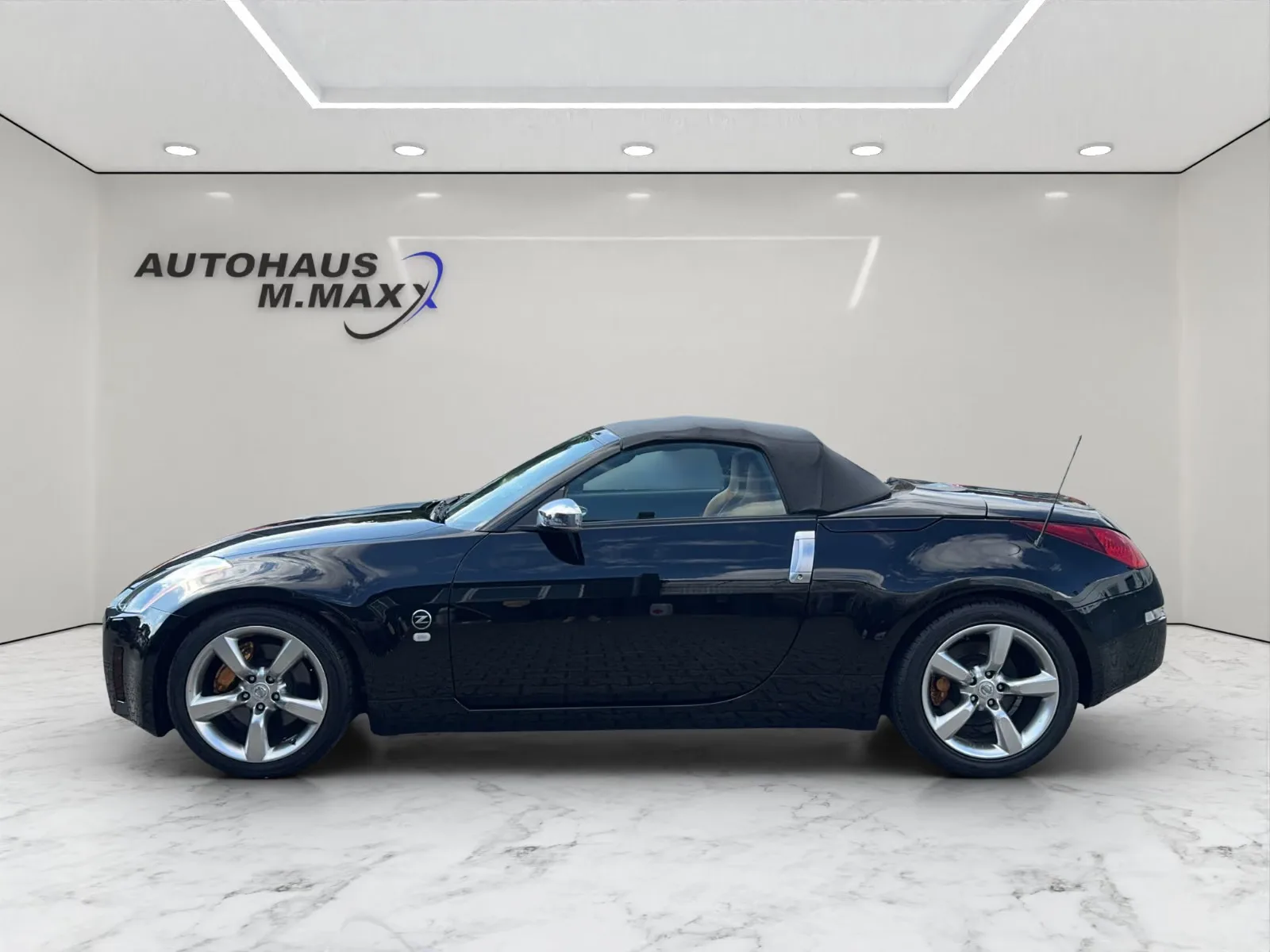 NISSAN 350Z ROADSTER 3.5 V6 280ch PACK PREMIUM - CUIR ALCANTARA ORANGE - BOSE - SIÈGES CHAUFFANTS - FREINS BREMBO