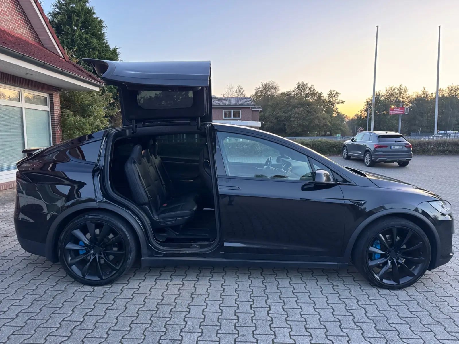 TESLA MODEL X 90 D 423CH - SOH 100% - BATTERIE TESLA - 7 PLACES
