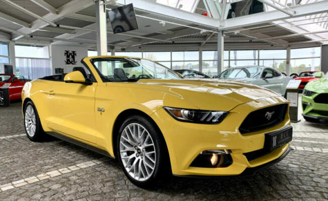 Ford Mustang cabrio 5.0 V8 421 ch-12