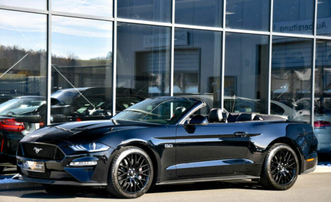 Ford Mustang cabrio 5.0 V8 450 ch – Garantie Ford jusqu’en 2025-5