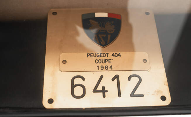 1964 Peugeot 404 Injection Coupè-19