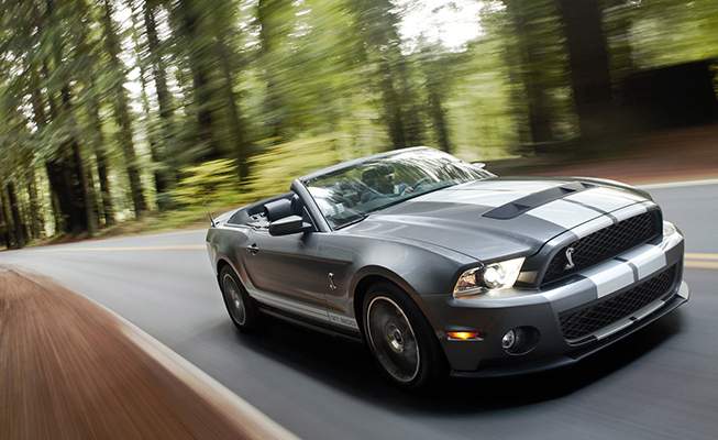 Ford Mustang GT Shelby Convertible 2010