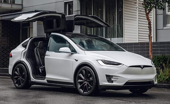 Tesla Model X 2017 import Suède