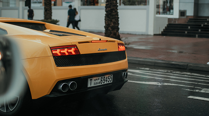 Lamborghini à Dubaï