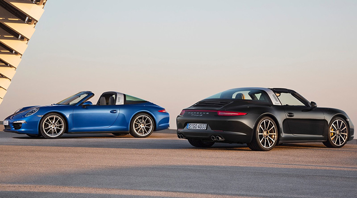Importer une Porsche 911 Targa 2015