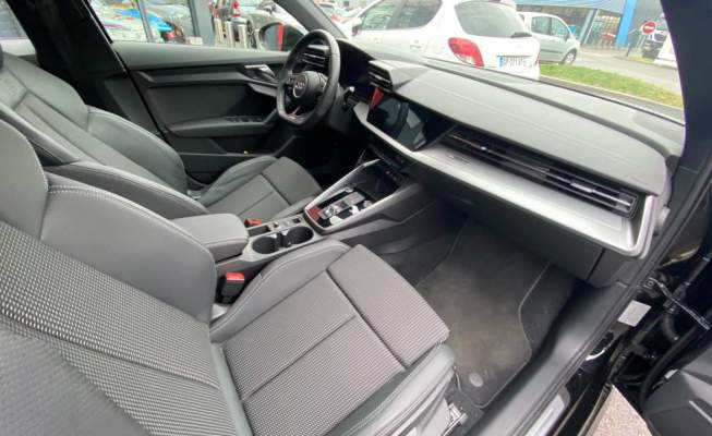 Audi A3 Sportback – 150 ch – Garantie – 19 500 km – Véhicule français-23
