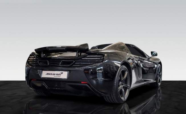 McLaren 650S Spider 3.8 V8 650 ch – Carbon Black-8